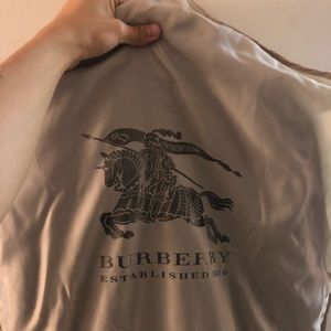 Burberry men’s wool duffle coat